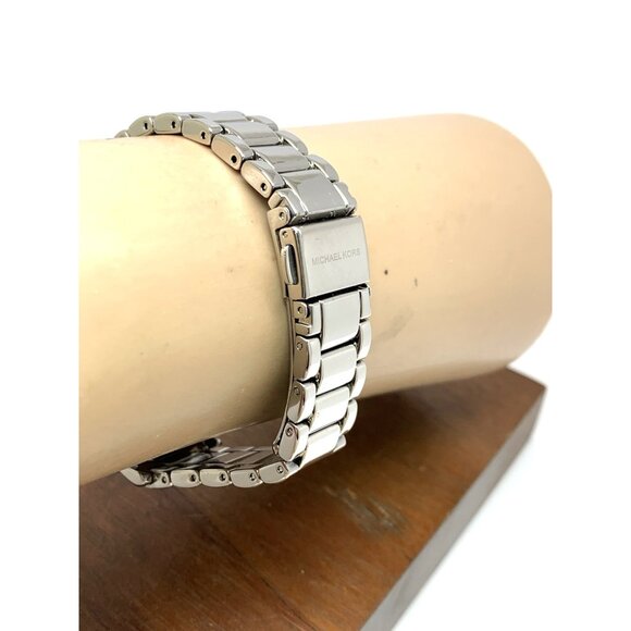 Michael Kors Women's Watch MK4631 Pyper Quartz Pink Dial Stainless Steel 38mm - Picture 10 of 14